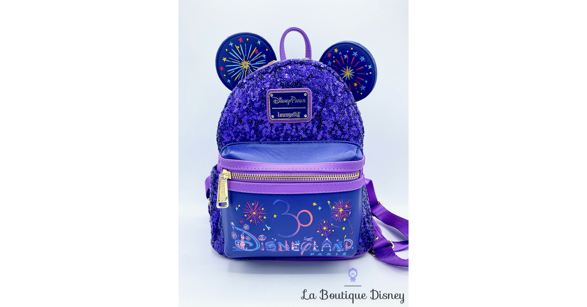 Sac Dos Loungefly Ans Disneyland Paris Me Anniversaire Disney